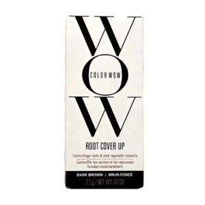 COLOR WOW Root Cover Up, Instant Grey Coverage & Highlight Touch-Up, Dark Brown